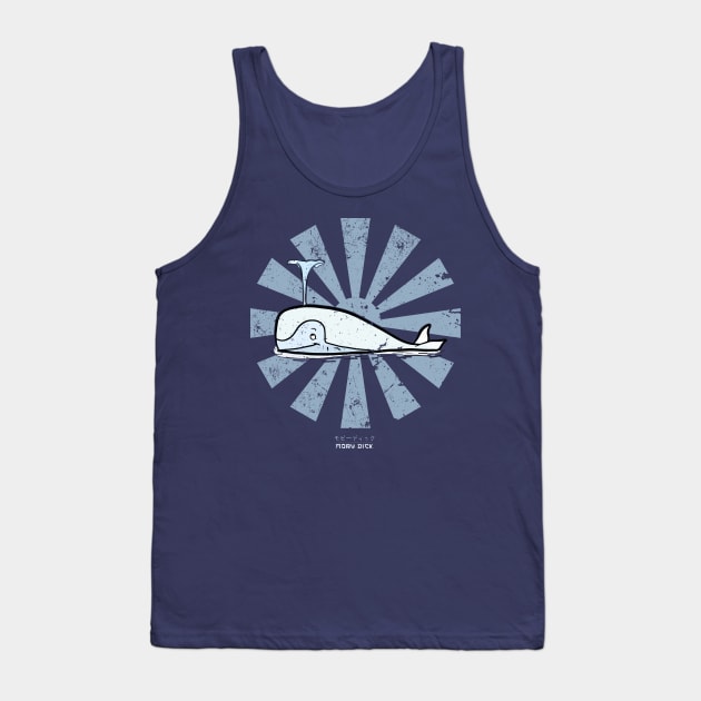 Moby Dick Retro Japanese Tank Top by Nova5